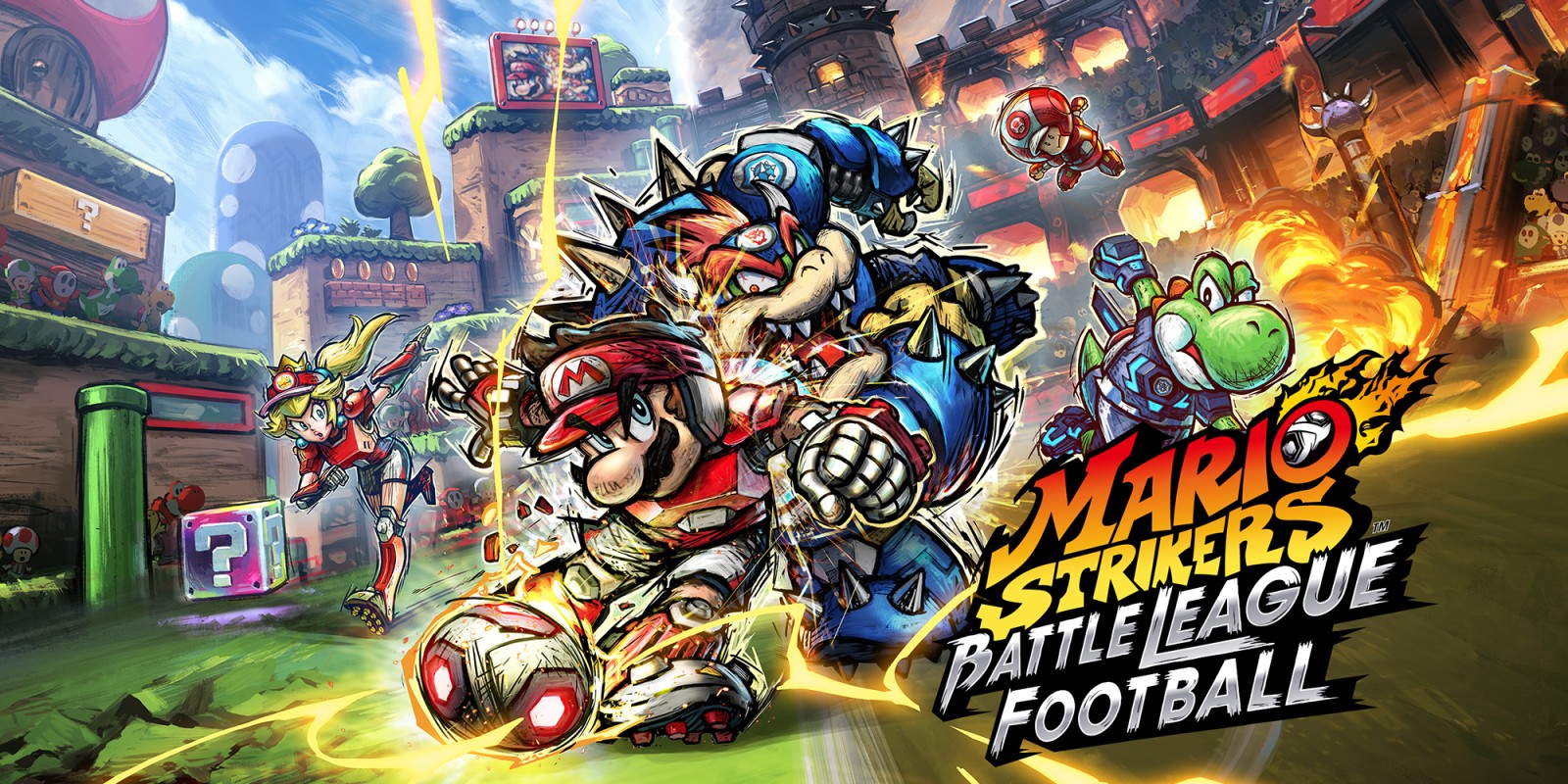 بازی Mario Strikers: Battle League Football برای Nintendo