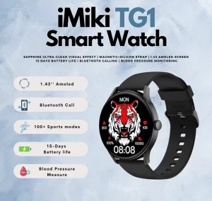 ساعت هوشمند ایمیکی مدل IMIKI TG1