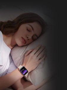 نظارت بر خواب هوشمند با کمک کننده ضبط خواب عمیق درصد خواب عمیق یک معیار ضروری برای کیفیت خواب است. Haylou RS4 Plus به طور فعال زمان و وضعیت خواب را کنترل می کند تا به شما در ایجاد عادات خواب خوب کمک کند