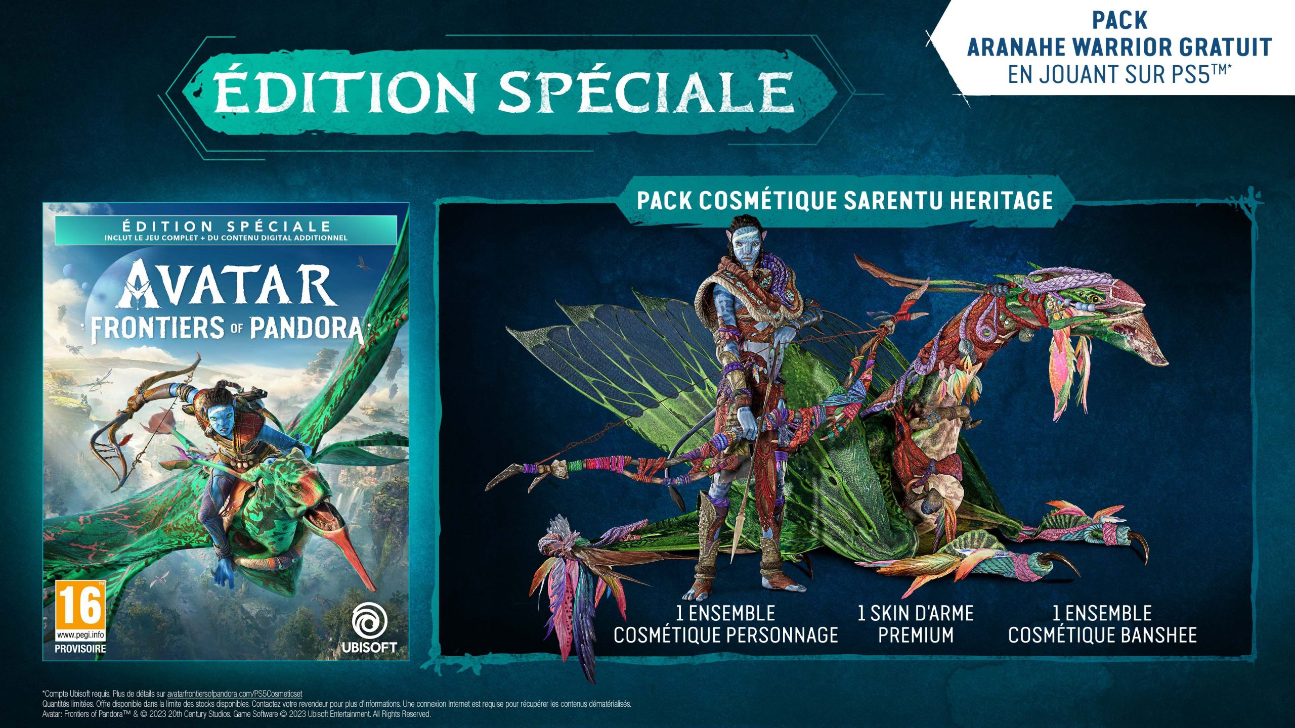 بازی Avatar: Frontiers of Pandora نسخه ویژه برای PS5