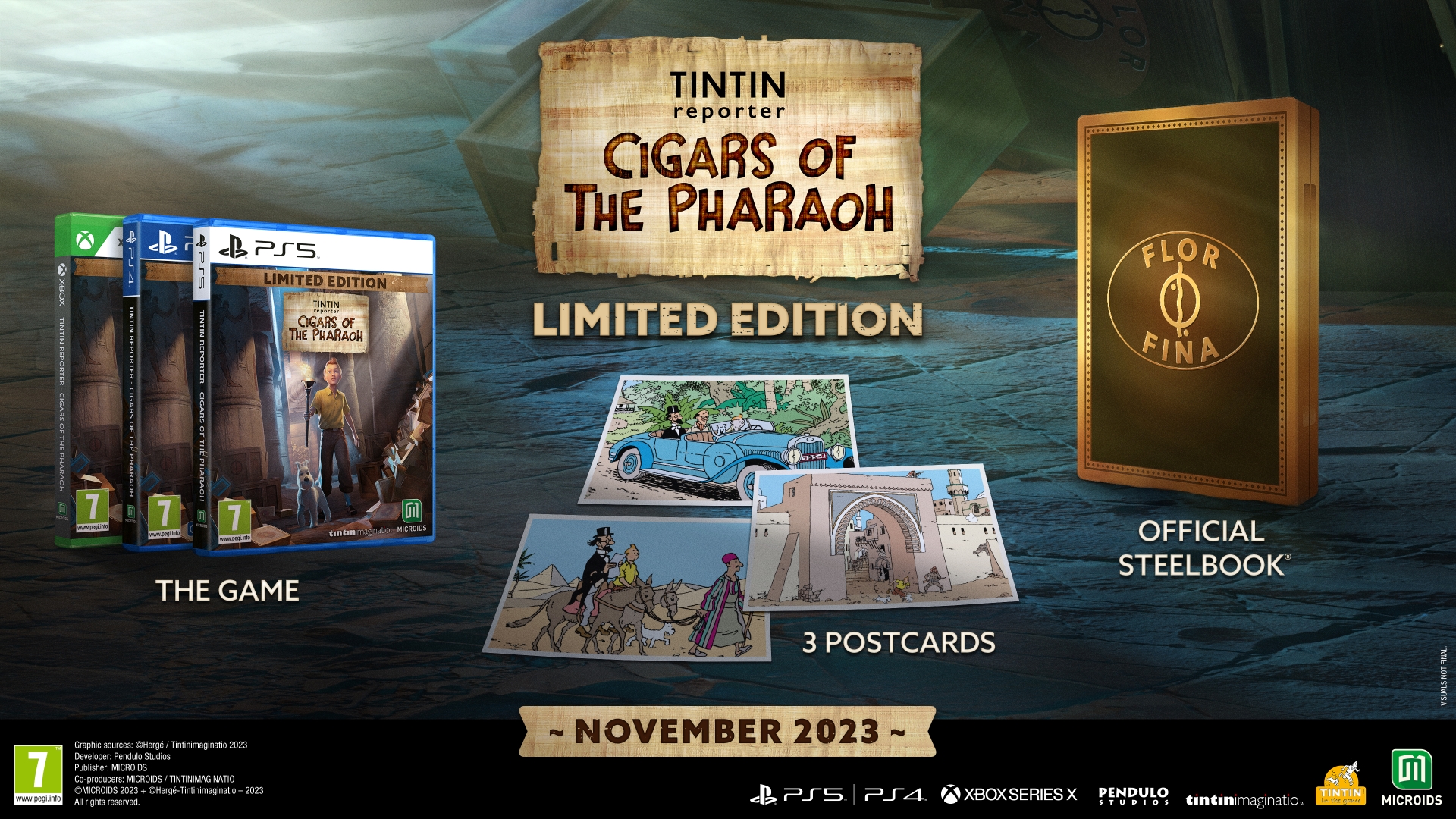 خرید بازی Tintin Reporter: Cigars of the Pharaoh برای PS5
